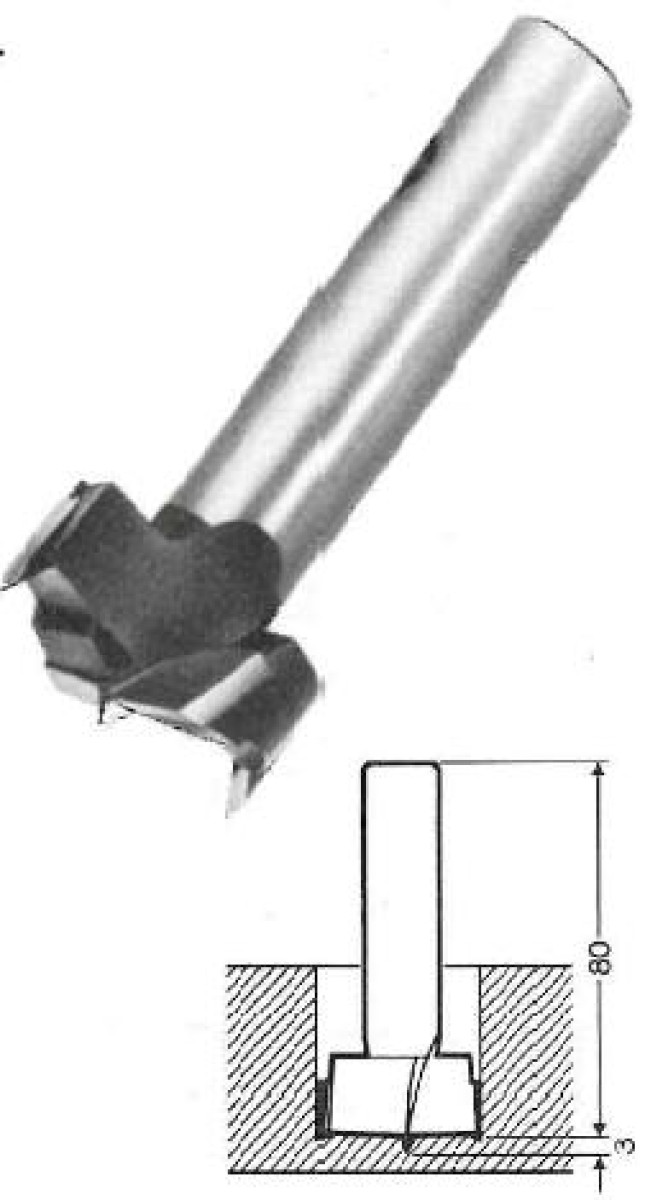 Zylinderkopfbohrer HFZ L Form A